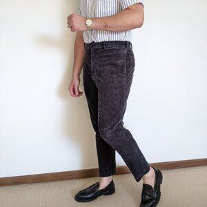 Uniqlo Smart Ankle Trouser in Corduroy